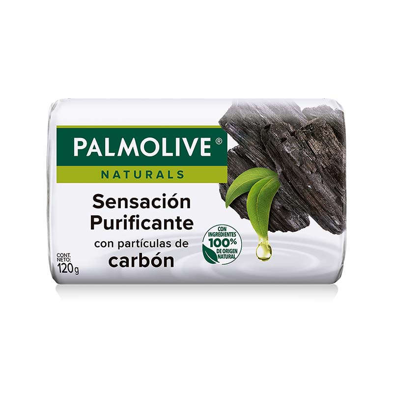 Palmolive® Naturals Sensación Purificante con partículas de carbón Jabón en barra Palmolive® Naturals Sensación Purificante con partículas de carbón Jabón en barra